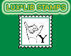Sign Language Y Stamp
