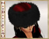 ~H~Delure Fur Hat Red