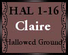 Claire ~ Hallowed Ground