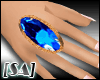 [SA] Blue Gem Ring