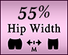 Hip Butt Scaler 55%