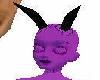 purple shoulder demon