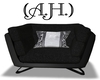 (A.H.) Modern Kiss Chair