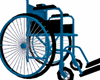 Blue Wheelchair