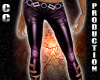 cc Leather pants Purple