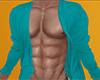 Teal Open Shirt 12 (M)