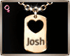 ❣Heart DogTag|Josh|f