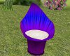 Purple Lily Cuddle Chair