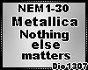 *D* Nothing else matters