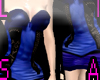 *L* Minidress blue