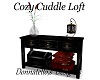 cozy cuddle side table
