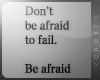 !V ~ Dont be  afraid