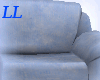 LL: Blue Sofa 10 pose