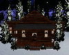 🌙 Winter Night Cabin