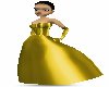 Gold Silk Ballgown