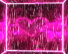 rainy pink heart