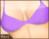 [Nx] Purple Bikini Top