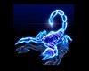 Blue Scorpion Necklace