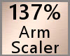 Arm Scaler 137% F A