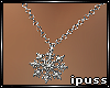 !iP Snowflake Necklace