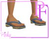 PF - Blue Pool Sandals