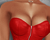 Red Leather Corset
