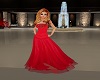Red glittery Gown