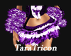 Furry Skirt Purple