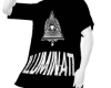Illuminati cult dark tee