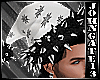 Spiked Santa White Hat