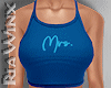 Mrs Light Blue Tank Top