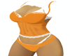 Orange lingerie