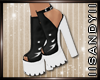 Daisy Shoes Black&White