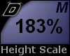 D► Scal Height*M*183%