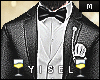 Y. New Year Suit Black