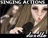 Mic + 6 Singing Actions