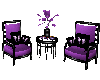 chairs purple