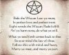 *P* Wiccan Rede Scroll