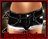 |DT|BLK DENIM SHORTS BM