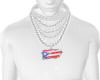 NCA PR flag chain UNISEX