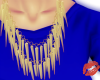 ▲|Gold Spikey Necklace