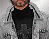 Patch Grey Denim Jacket
