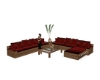 Mexican Red Sofas