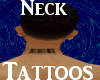 barcode neck tattoo