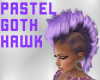 Pastel Goth Hawk