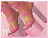 Pink Heels Sexy Sandals