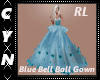 RL Blue Bell Ball Gown