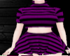 Blk/Purple Dress