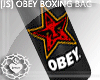 [JS] OBEY BOXING BAG
