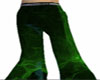 Abstract green pants
